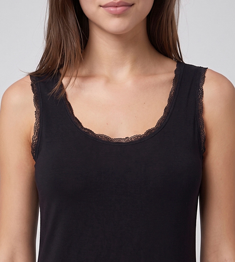 Solid Night Slip Dress