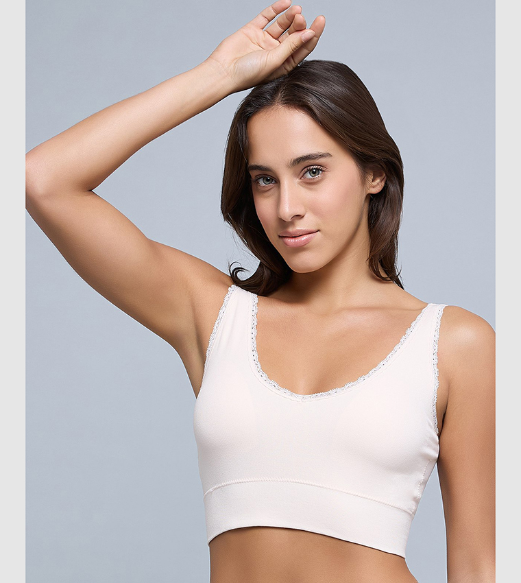 2 Pack Solid Bralettes