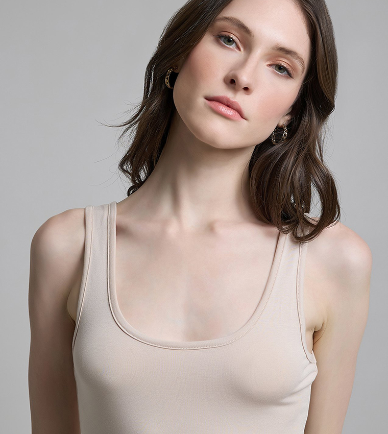 Solid Modal Tank Top