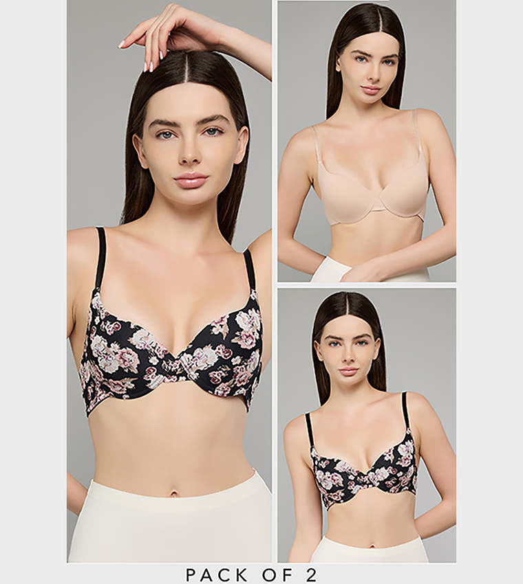 2 Pack Push Up Bras
