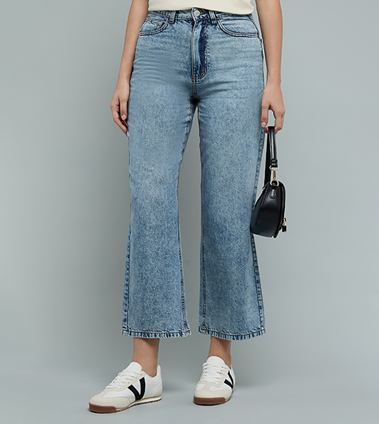R&B  Bootcut Jeans - Light Blue T-shirts