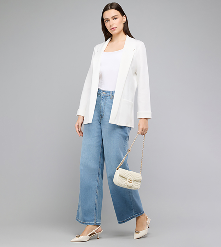 R&B  Bootcut Jeans - Light Blue Bootcut Jeans
