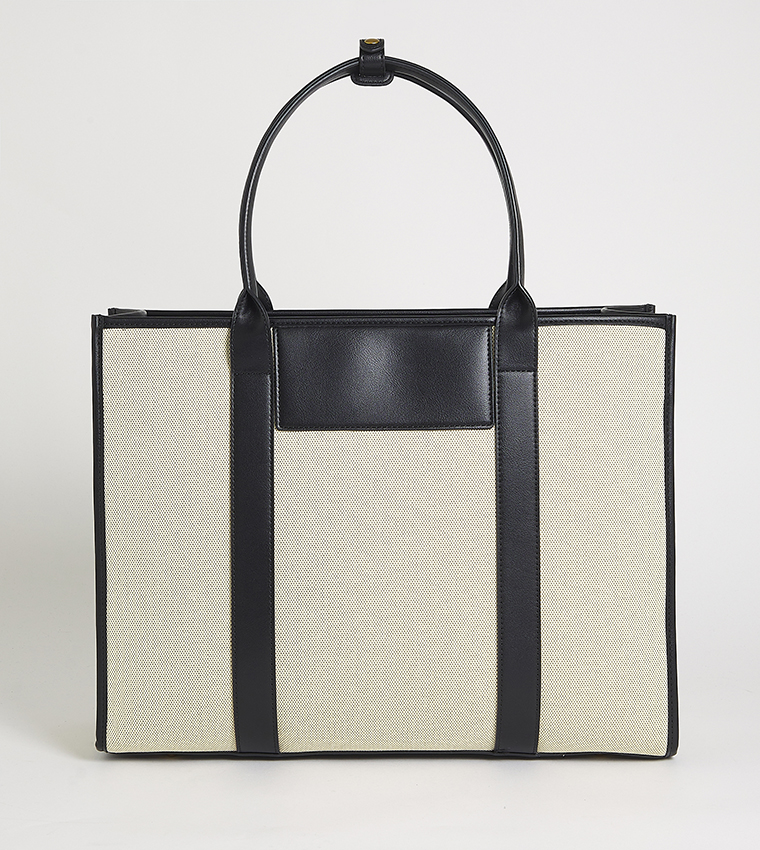 Logo Detail Tote Bag