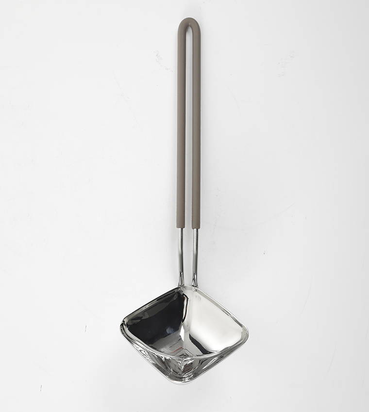 Spriucedale Ladle Grey Silicone Handle