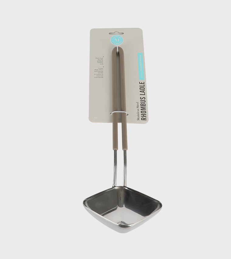 Spriucedale Ladle Grey Silicone Handle