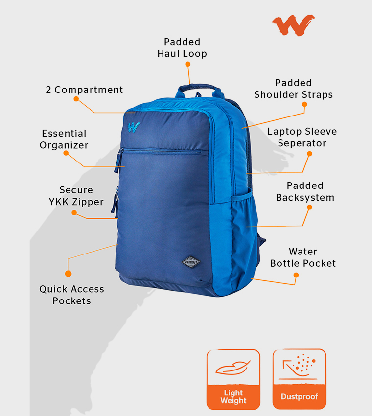 ANDES 35 HUE Color Block Backpack