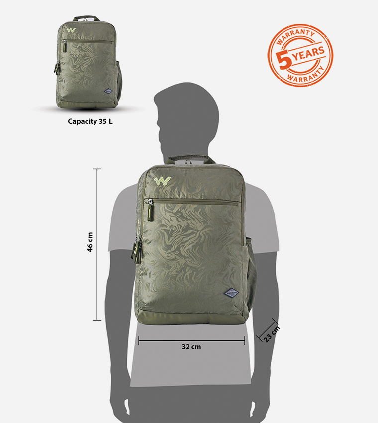 ANDES 35 WAVE Printed Backpack