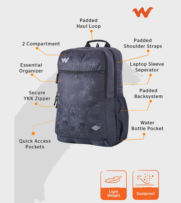 ANDES 35 SYLVAN Printed Backpack