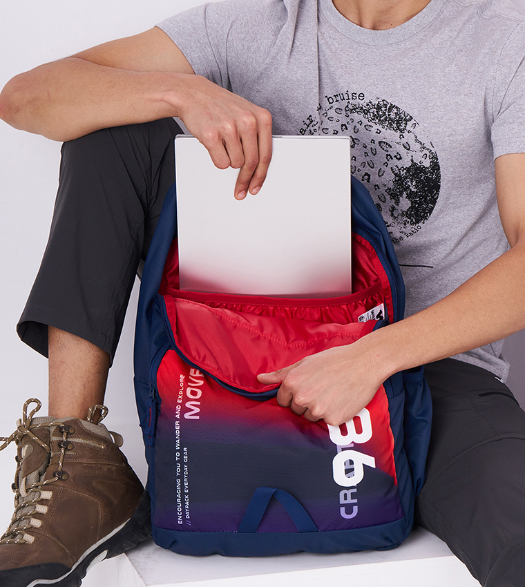 ATLAS 35 PLUS GRADIENT Printed Backpack