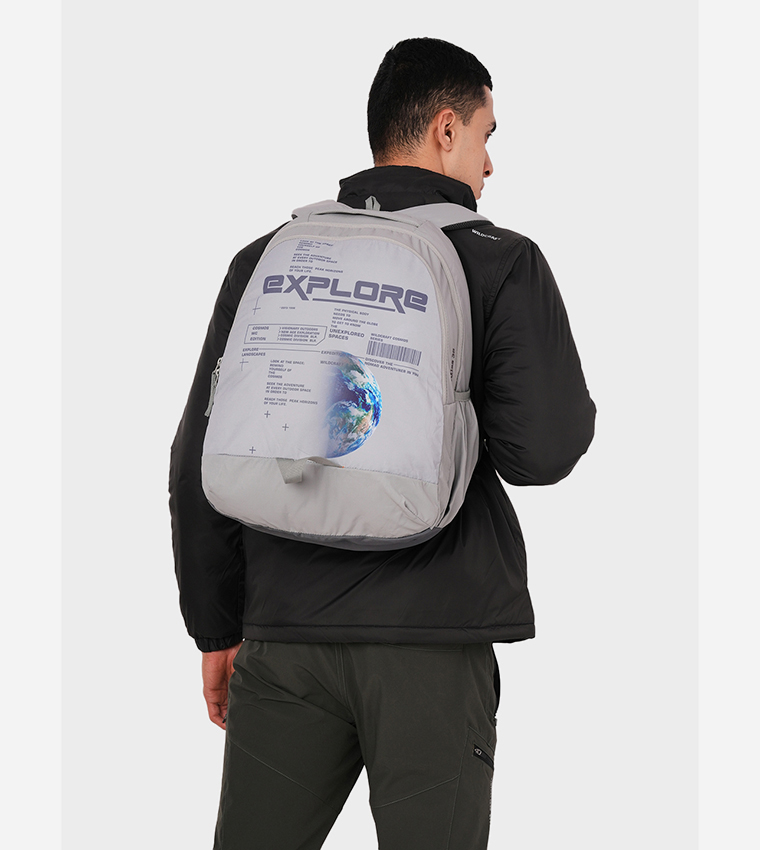 Wildcraft  Backpacks - Grey 