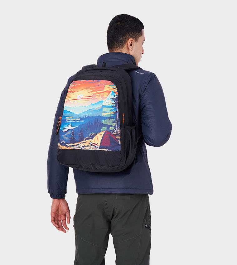 Wildcraft  Backpacks - Black 