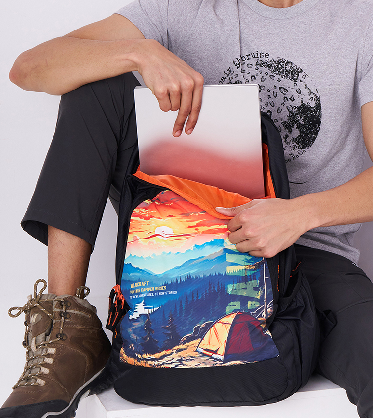 Wildcraft  Backpacks - Black 
