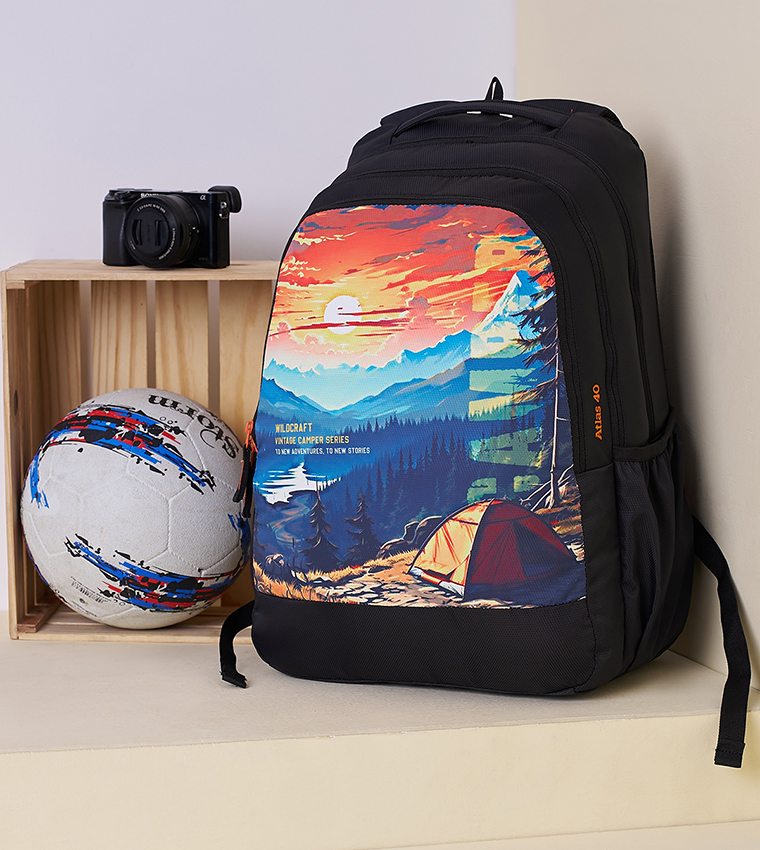 Wildcraft  Backpacks - Black 