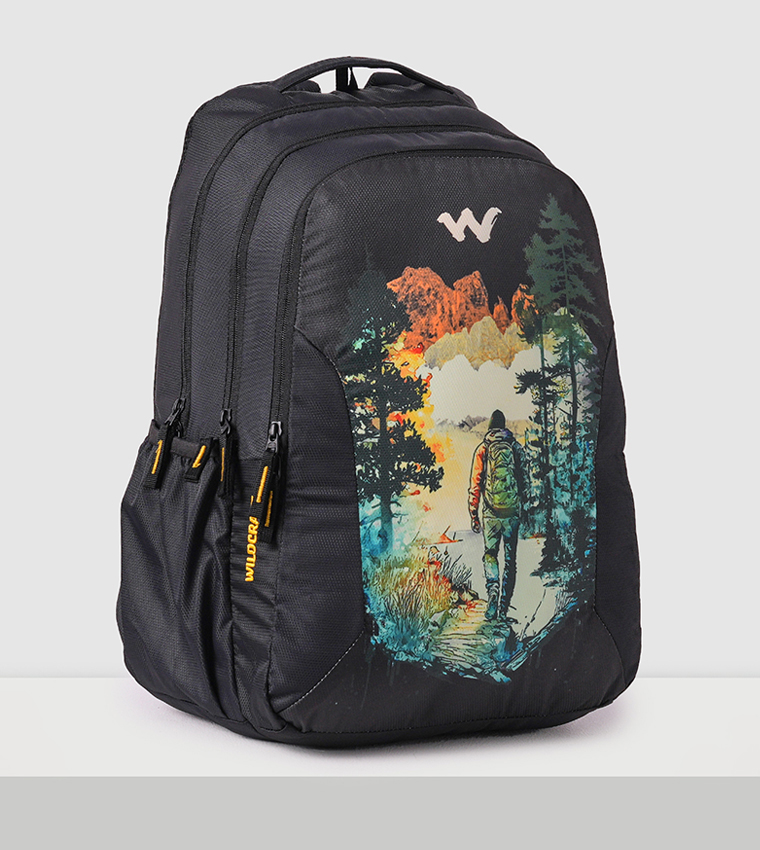 Wildcraft  Backpacks - Black 