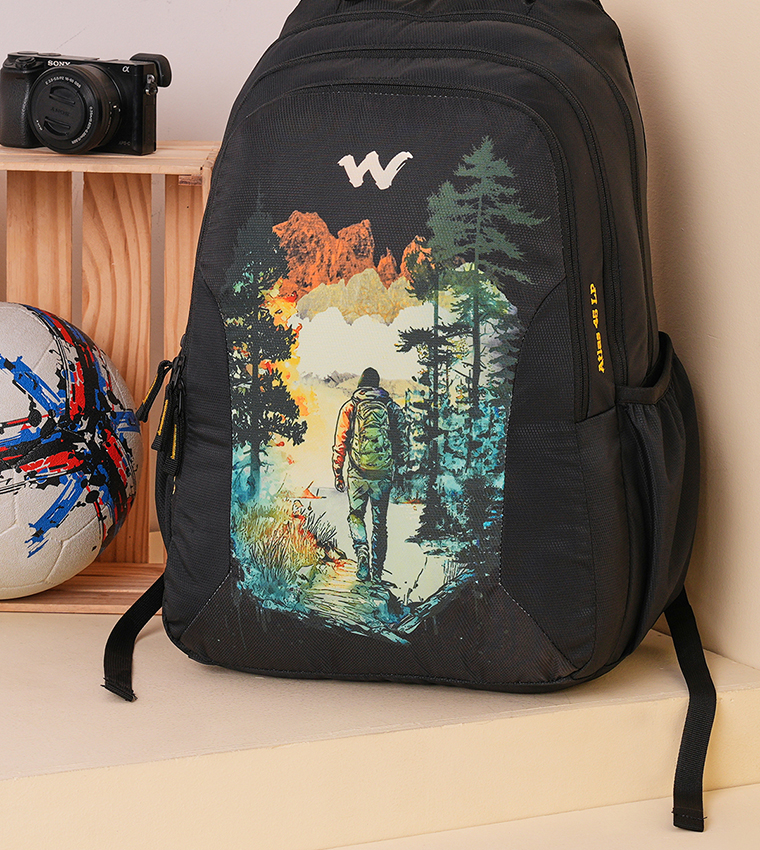 Wildcraft  Backpacks - Black 