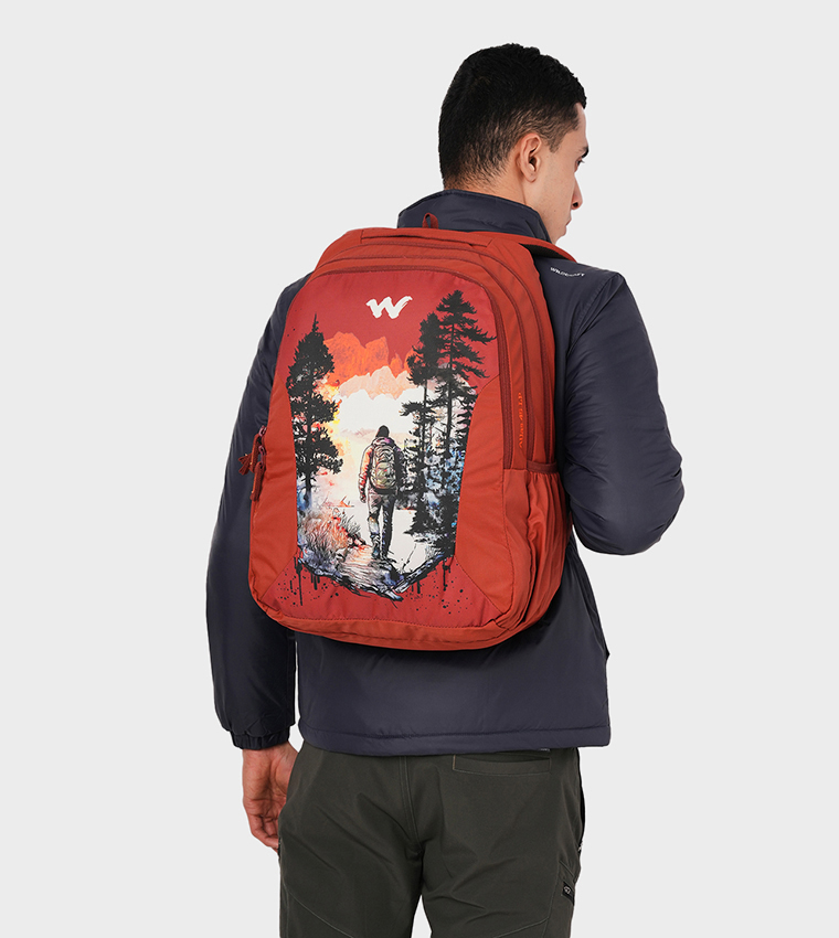 ATLAS 45 LP CAMPER Printed Backpack