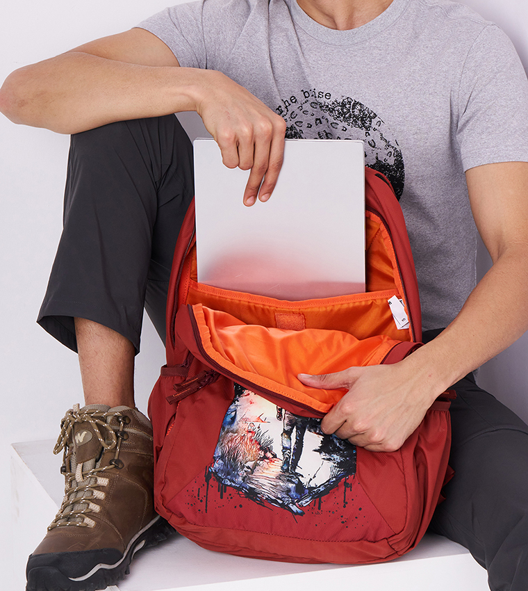 ATLAS 45 LP CAMPER Printed Backpack