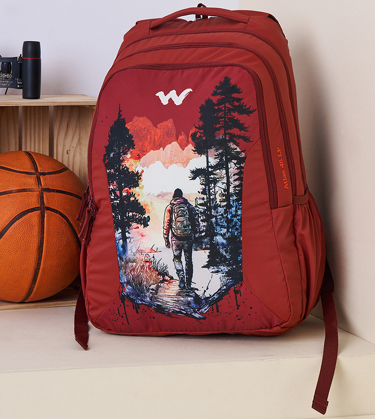 ATLAS 45 LP CAMPER Printed Backpack