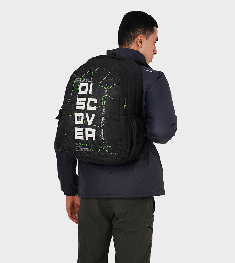 ATLAS 45 LP DISCOVER Printed Backpack