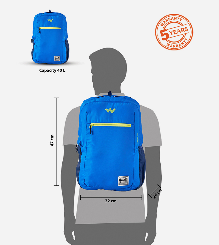 SIERRA 40 BADGE Logo Detail Backpack