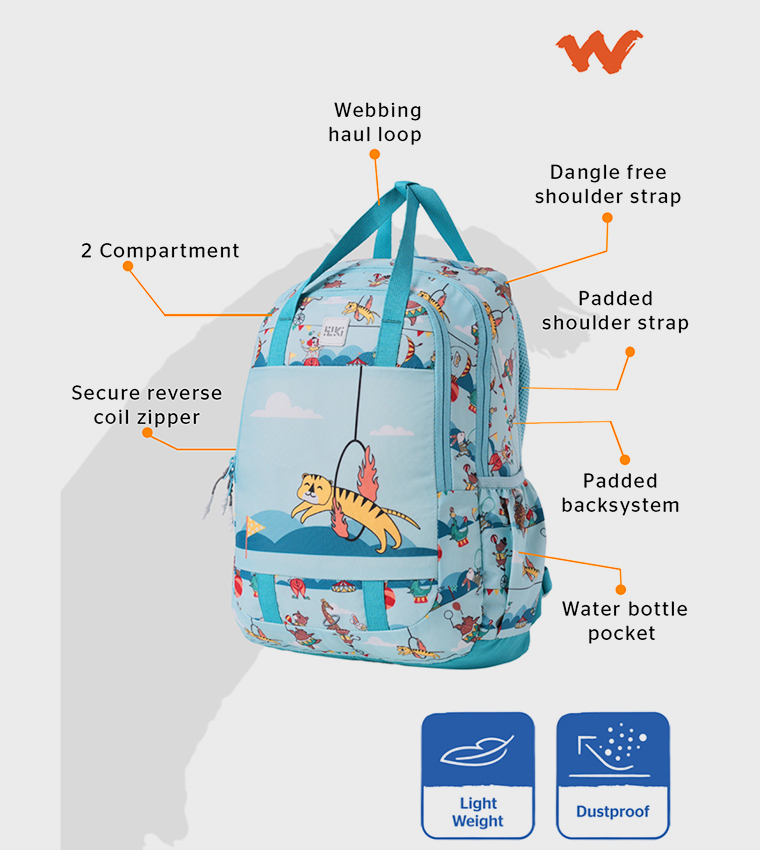 Champ 3 Circus Printed Backpack