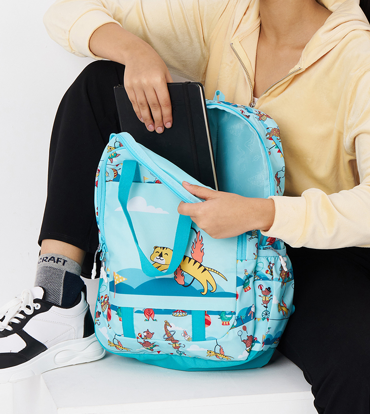 Champ 3 Circus Printed Backpack