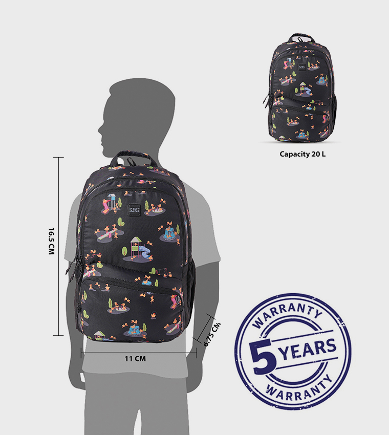 Champ 4 Ducks Printed Backpack