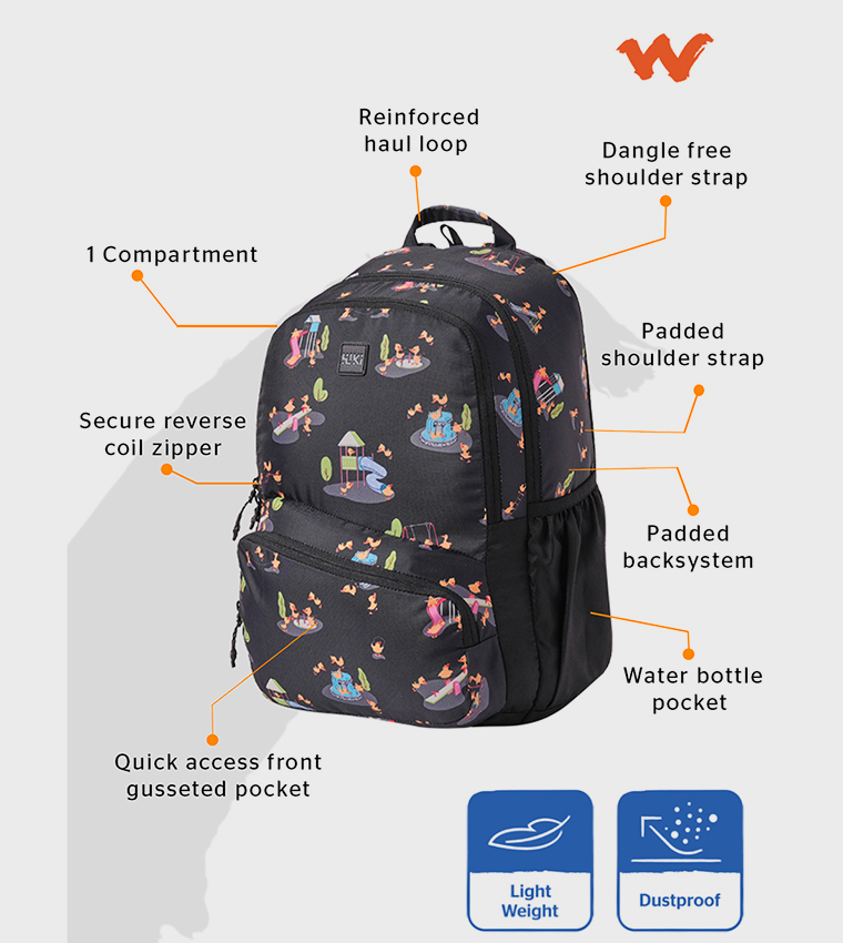 Champ 4 Ducks Printed Backpack