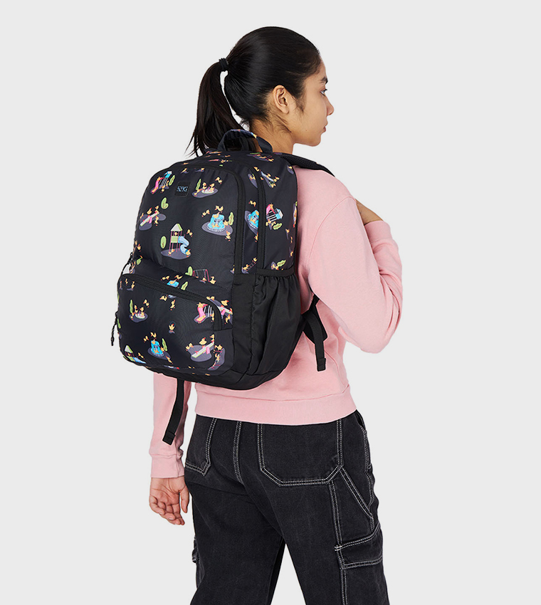 Champ 4 Ducks Printed Backpack