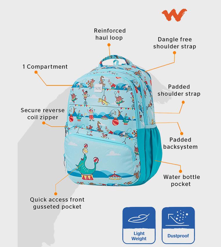 Champ 4 Circus Printed Backpack