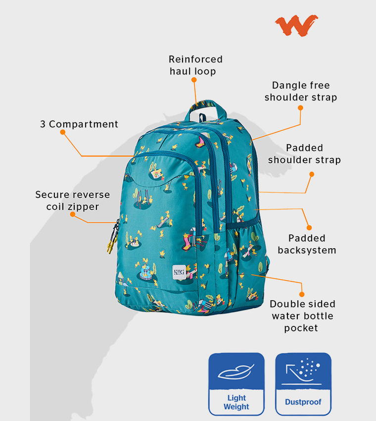 Champ 5 Ducks Printed Backpack