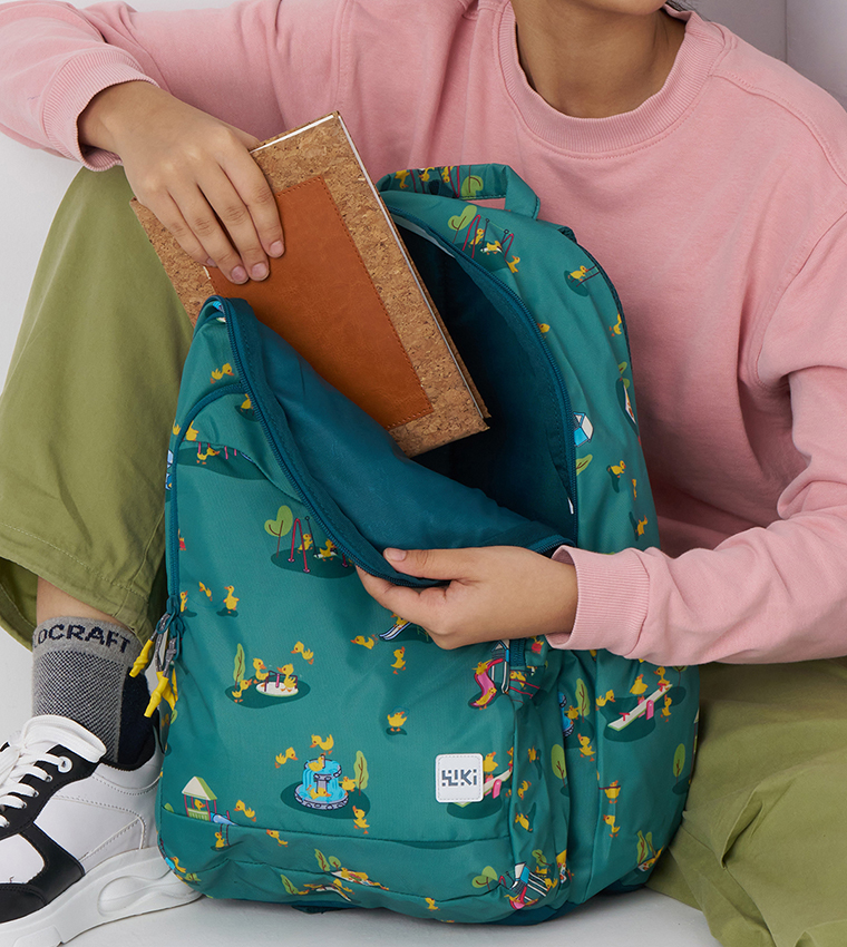 Champ 5 Ducks Printed Backpack