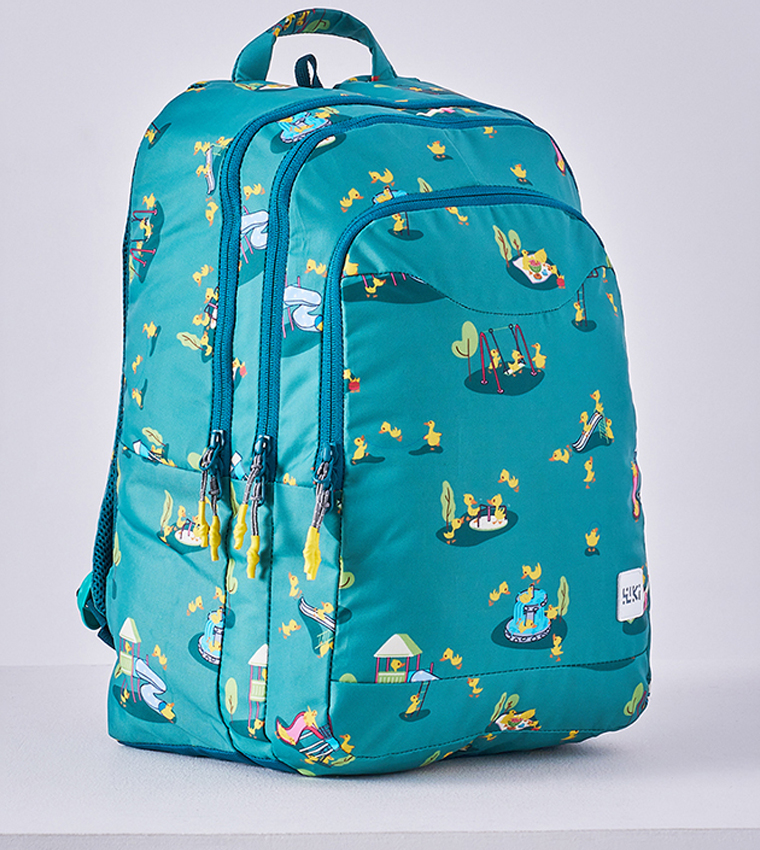 Champ 5 Ducks Printed Backpack