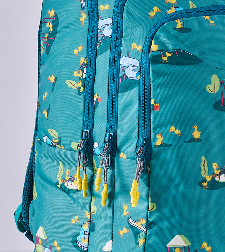Champ 5 Ducks Printed Backpack
