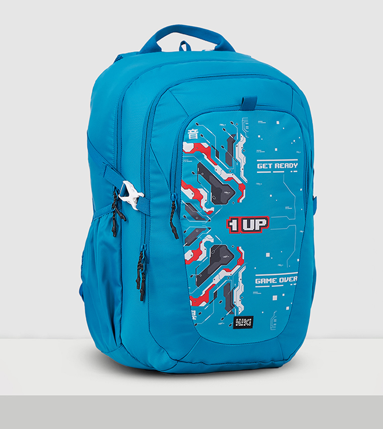 TRIBE Printed Zippered Backpack