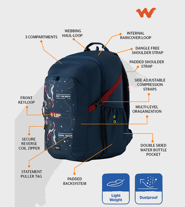 حقيبة ظهر تريب 2 بطبعة 