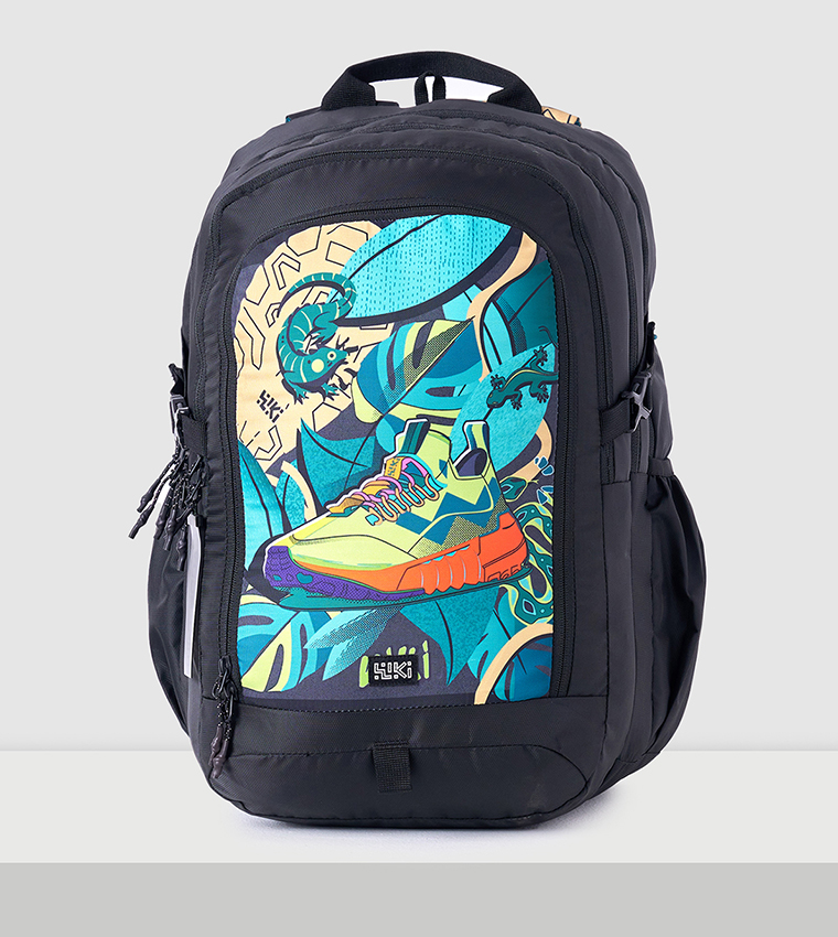Tribe 4 Sneaker Printed Backpack
