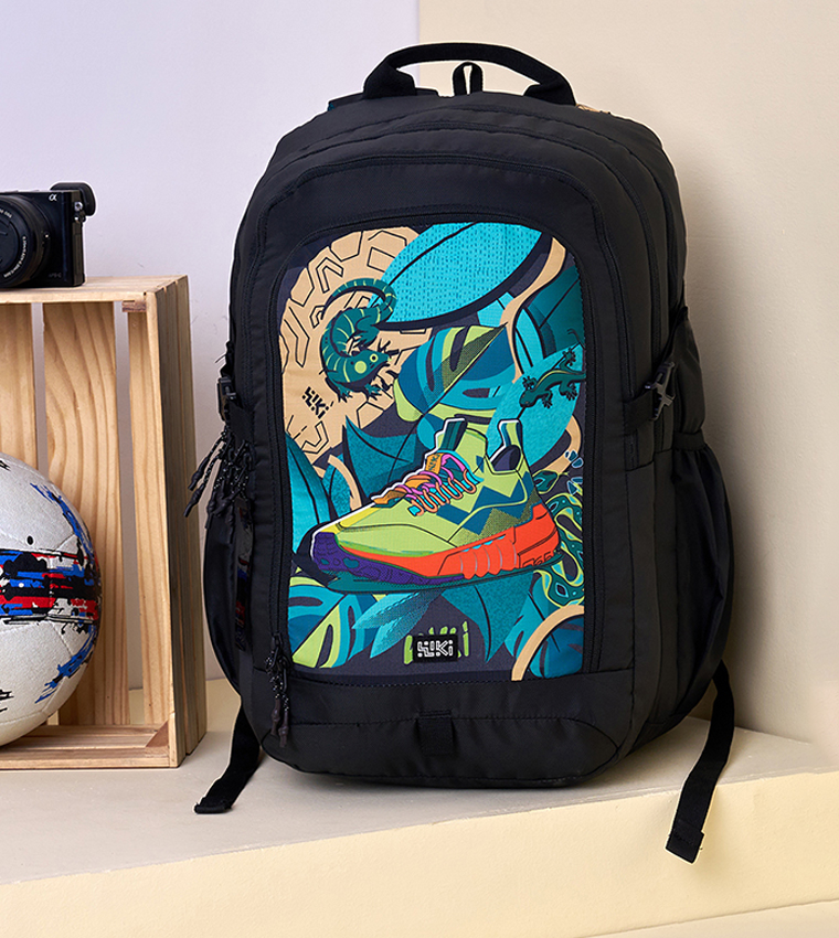 Tribe 4 Sneaker Printed Backpack