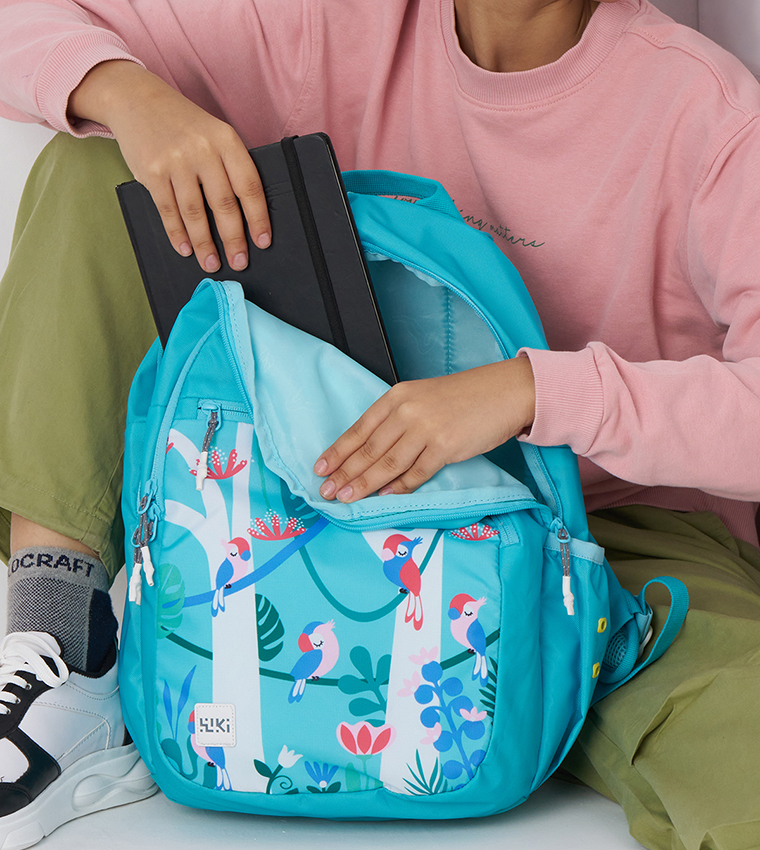 Tropical Printed Backpack