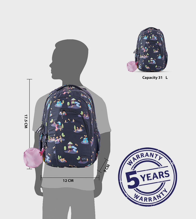 Wildcraft  Backpacks - Black Backpacks