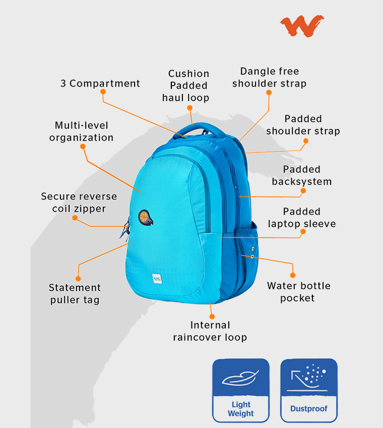 حقيبة ظهر بطبعة 