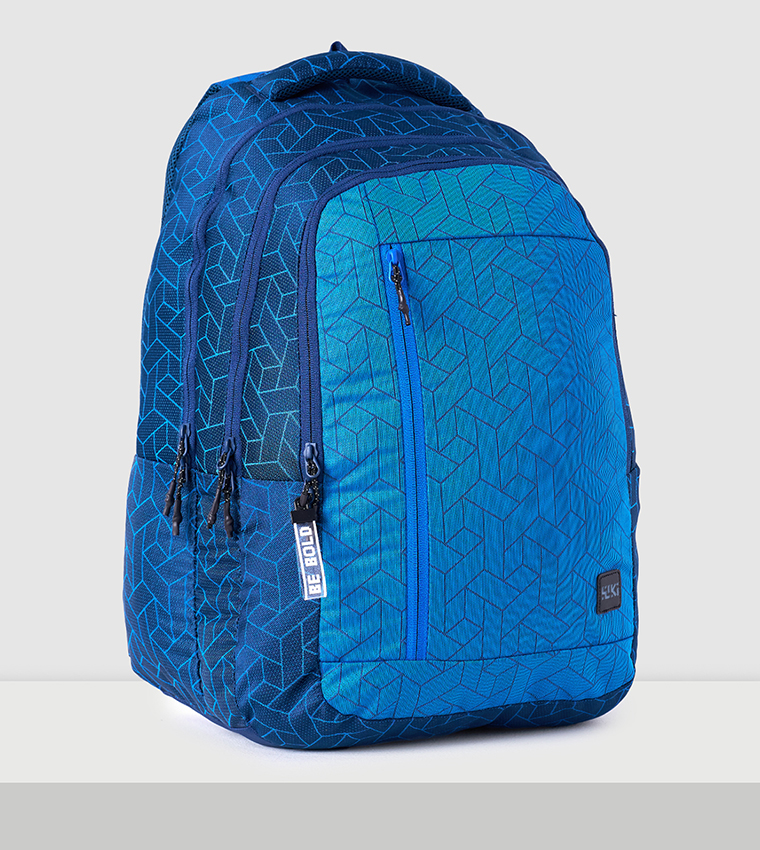 Binate Patterned Backpack