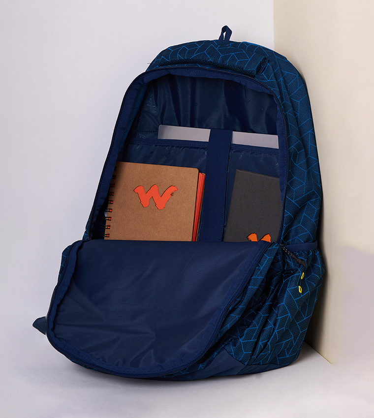 Binate Patterned Backpack