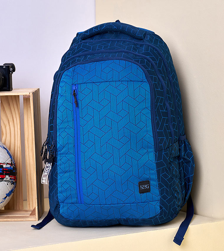 Binate Patterned Backpack