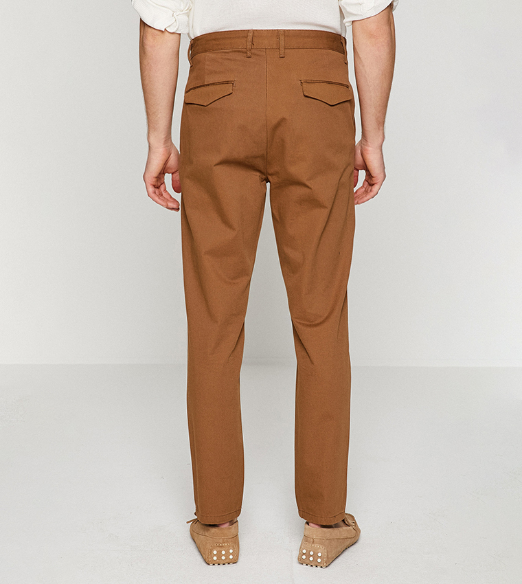 Koton  Chinos - Brown Chinos