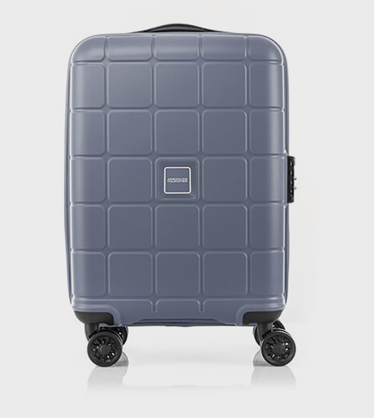 HUNDO Spinner Trolley Bag, 55cm - 3 Years Global Warranty