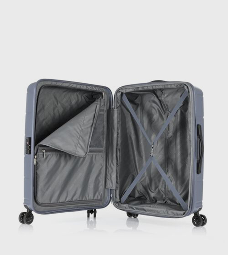 HUNDO Spinner Trolley Bag, 55cm - 3 Years Global Warranty