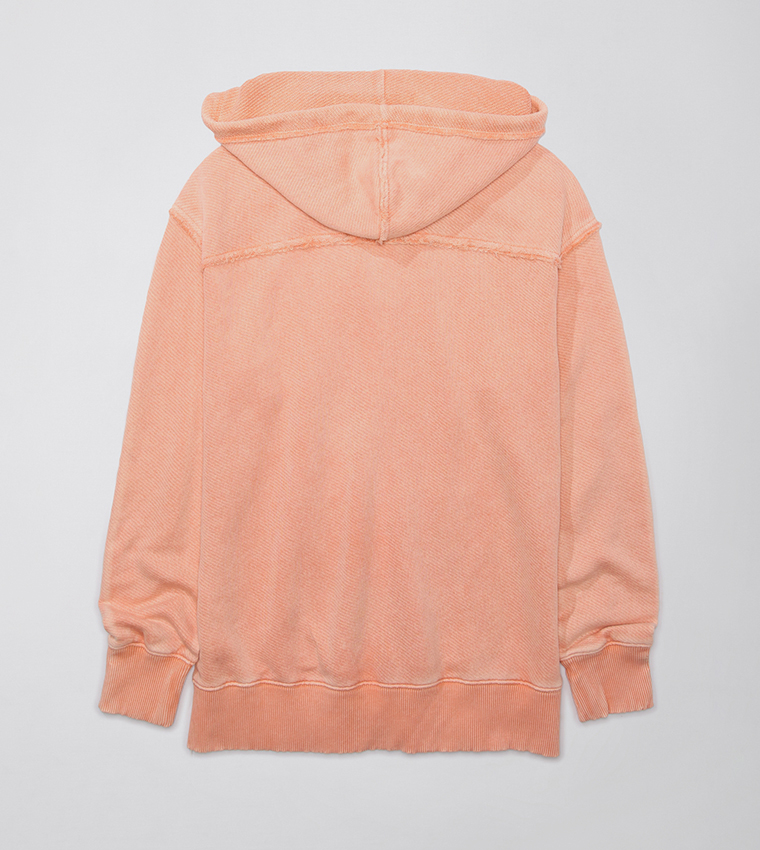 Textured Zip-Through Hooded Jacket