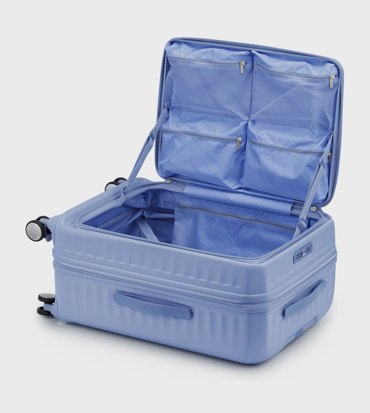 FRONTEC Spinner Trolley Bag, 79cm - 3 Years Global Warranty