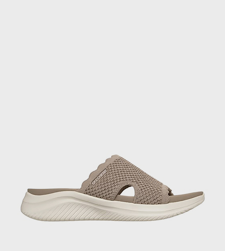 Skechers  Flat Sandals - Brown Flat Sandals